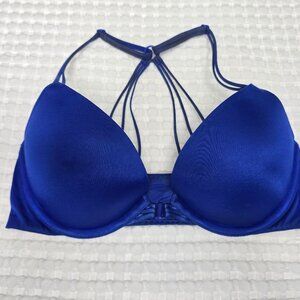 Victoria's Secret Very Sexy Push-up Racerback - 32D - royal blue